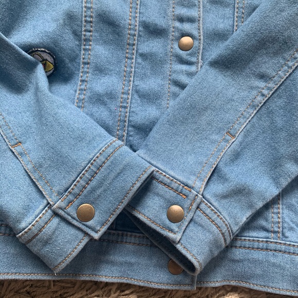 Tutu couture// Disney denim jacket size 10 - Picture 5 of 5